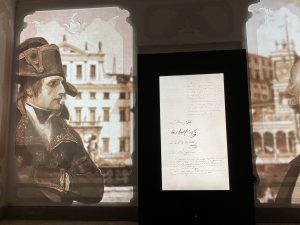 installazione di Napoleone Bonaparte a Villa Manin Codroipo Udine 